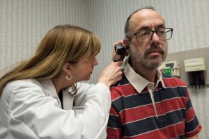 HIV Medical Ear Examination 