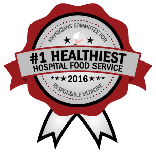 #1 Healthiest Hospital Food Service 2016