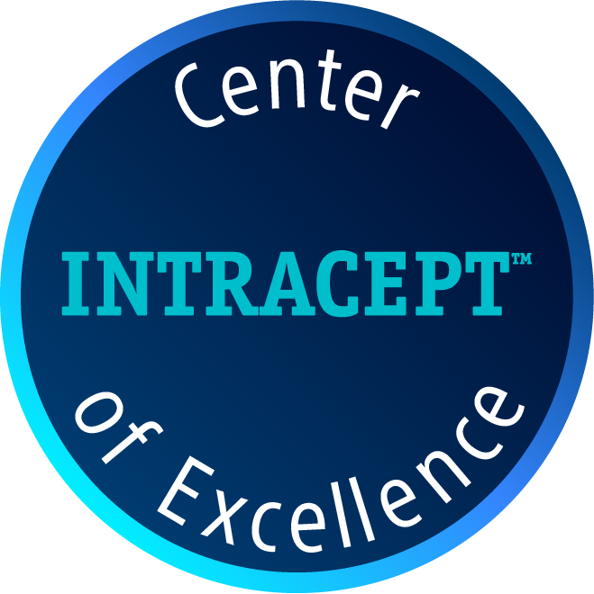 Intracept Center of Excellence award logo