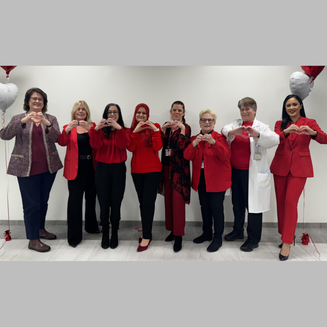 NSC Goes Red for Women