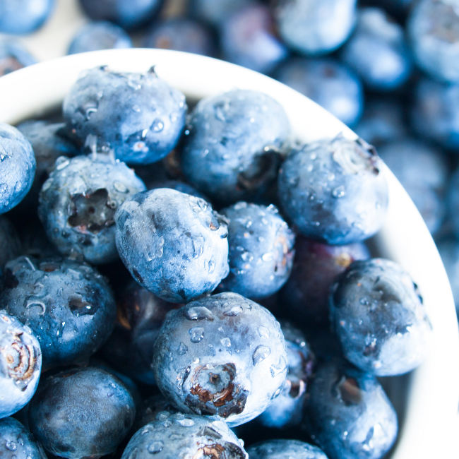 bowl of blueberries