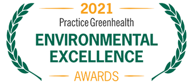 Practique el premio Greenhealth Top 25 2021
