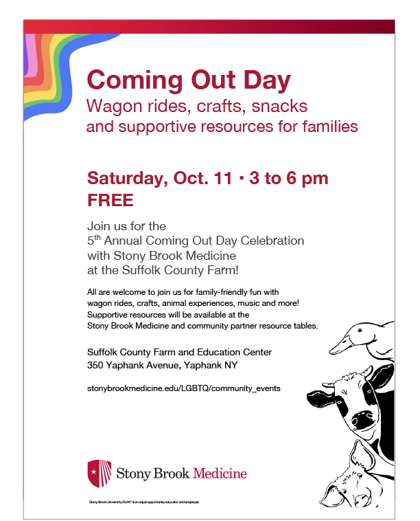 North Fork Pride Event Flyer