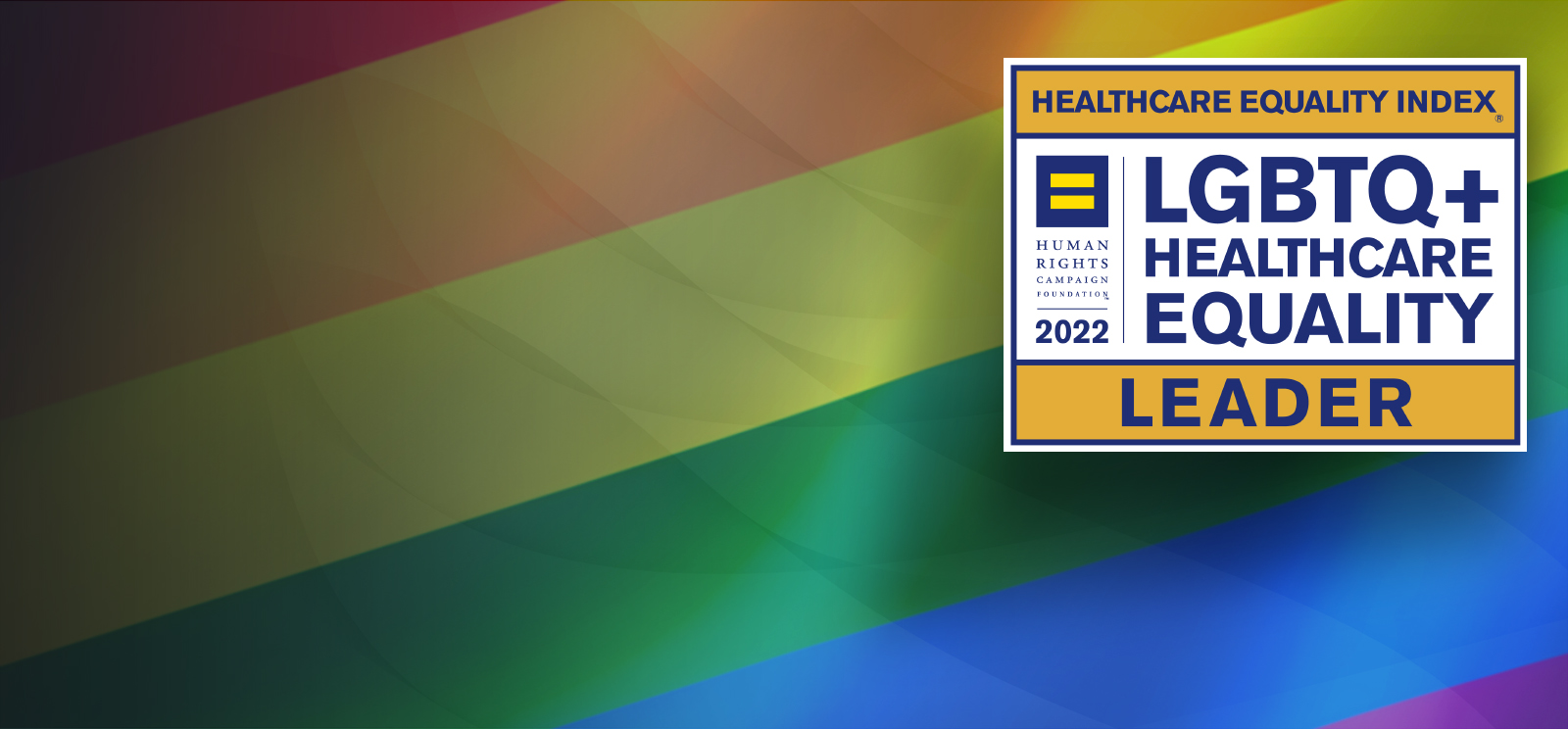 NATIONAL LEADERS IN LGBTQ+ HEALTHCARE EQUALITY