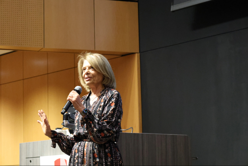 Carolyn Santora at the 2025 WIMS Leadership Summit