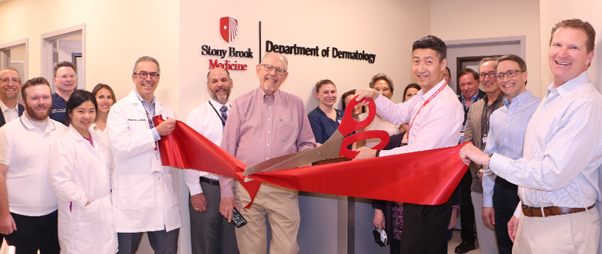 Dermatology Lab Ribbon Cutting