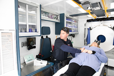 Inside Mobile Stroke Unit