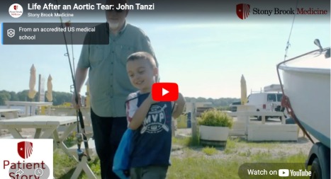 Click here tow atch John Tanzi's life after an aortic tear