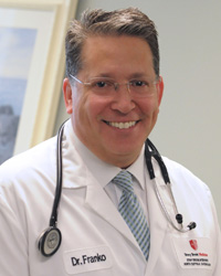 Photograph of David M. Franko, MD, FACC Photograph of David M. Franko, MD, FACC