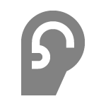 Ear icon graphic