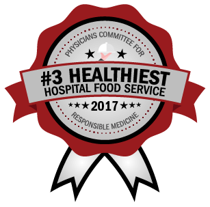 #3 Healthiest Hospital Food Service 2017