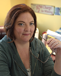 Photograph of Laura VandeMark-Lynch, Administrator