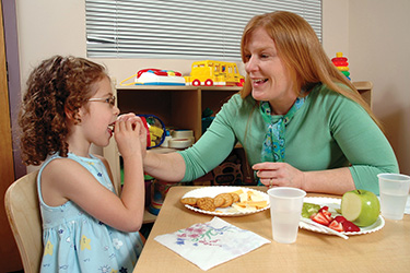 terapia de alimentación