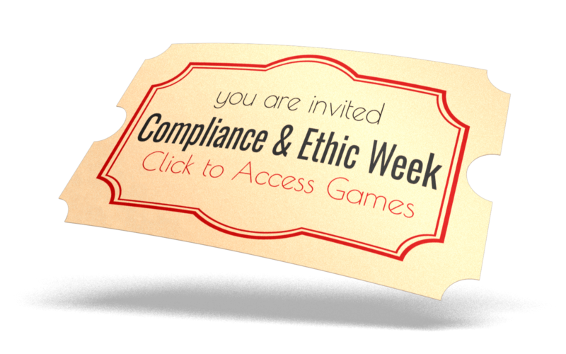 Compliance &amp; Ethics Week Game Ticket