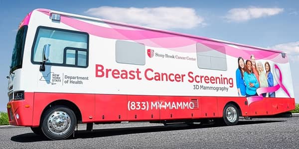 Stony Brook Medicine Mobile Mammography Van