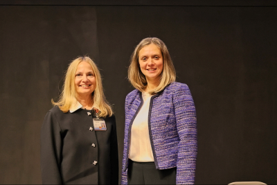 Carol Gomes and Dr Krajewski at WIMS