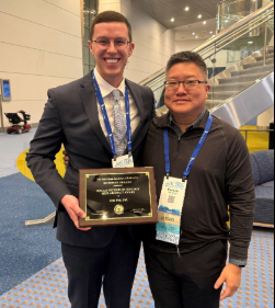 Seth Weir, DO, and Dr. Kenneth Gow at 2025 AAP